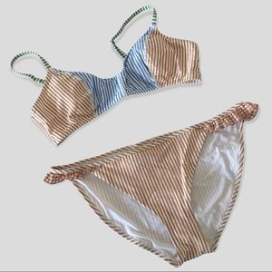 aerie Seer Sucker Bikini